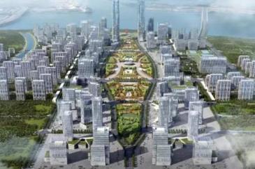 绿地哈尔滨·东北亚国际贸易中心启动 建面约361万㎡
