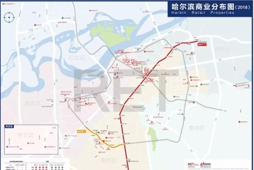 哈尔滨首张商业地图发布