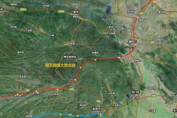 郑万高铁巫山小三峡隧道进洞口打通