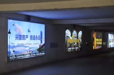 【招标】哈尔滨西站南广场地下空间165块灯箱广告