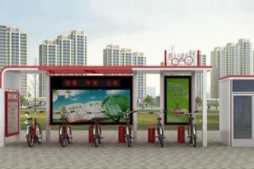 【设备】衢州市公共自行车棚灯箱公益广告制作