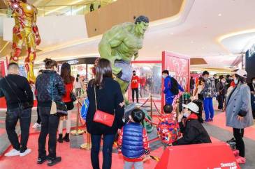 7年重金打造+90%开业率，番禺天河城圣诞开业客流超30万