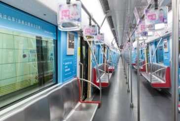 杭州地铁广告投放案例：这是一趟杭州城市专列
