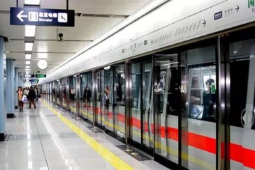 北京8号线六营门站主体施工完成 突出航天元素