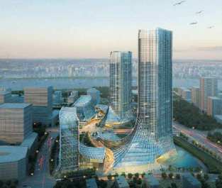 凯德上海双子塔“星港国际中心”竣工 打造为来福士综合体