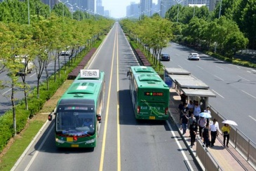 合肥滨湖新区再添一条精品道路