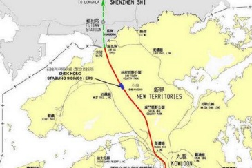 广深港高铁香港段预计今年9月通车,列车试运行