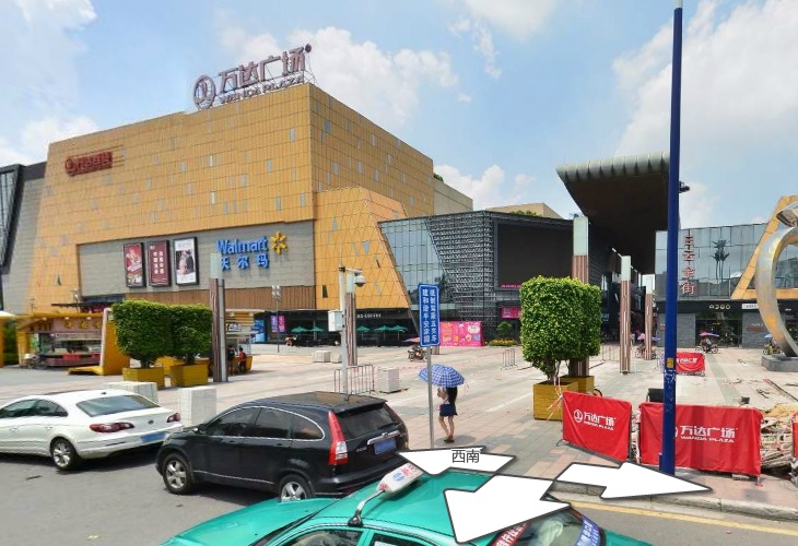 广州白云万达广场(北)led显示屏